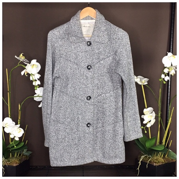 MOD-O-DOC GRAY SWEATER JACKET - Picture 2 of 5